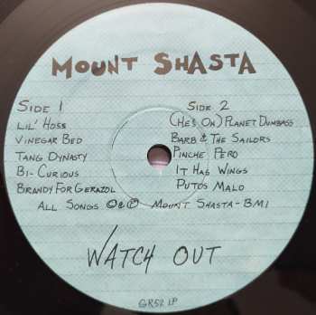 LP Mount Shasta: Watch Out 564384