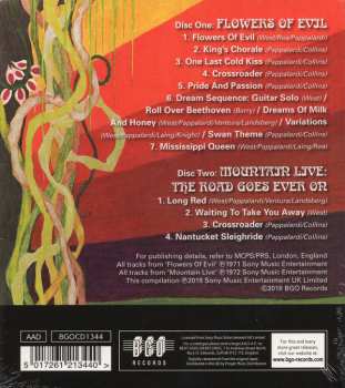 2CD Mountain: Flowers Of Evil / Mountain Live: The Road Goes Ever On 122263