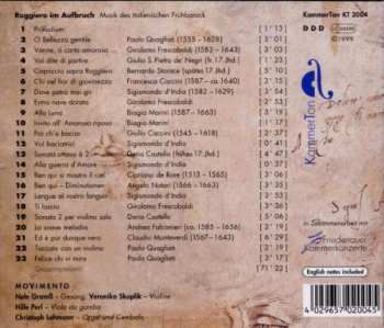 CD Movimento: Ruggiero Im Aufbruch: Musik Des Italienischen Frühbarock 646041