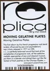 LP Moving Gelatine Plates: Moving Gelatine Plates 459458