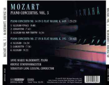 CD Wolfgang Amadeus Mozart: Piano Concertos, Vol. 3 661266