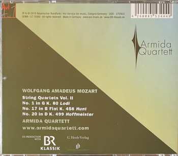 CD Wolfgang Amadeus Mozart: String Quartets, Vol. II DIGI 584499