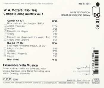 CD Wolfgang Amadeus Mozart: Complete String Quintets, Vol. 1 436120