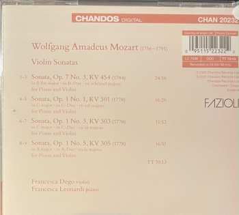 CD Wolfgang Amadeus Mozart: Violin Sonatas KV 301, KV 303, KV 305 & KV 454 592575