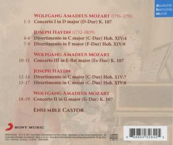 CD Wolfgang Amadeus Mozart: Concertos & Divertimentos 398885