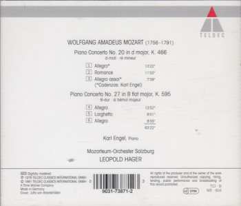 CD Wolfgang Amadeus Mozart: Klavierkonzerte Nr. 20 & 27 563126