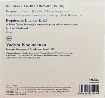 CD Wolfgang Amadeus Mozart: Requiem For Piano Solo 567517