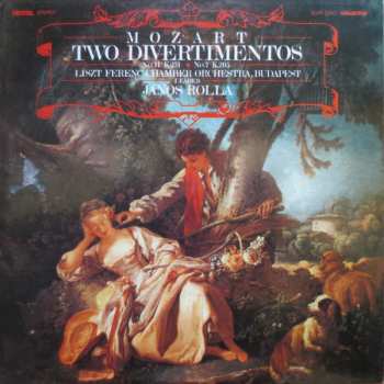 Album Wolfgang Amadeus Mozart: Two Divertimentos No.11 K.251 / No. 7 K.205