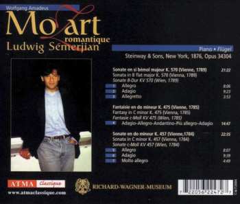 CD Wolfgang Amadeus Mozart: Romantique - Sonata K 570, K 457 & Fantasia K 475 - Volume 5 661131