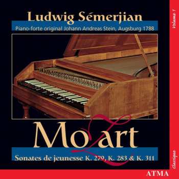 Album Wolfgang Amadeus Mozart: Sonates de Jeunesse K. 279,K. 283 & K. 311 - Volume 1