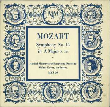 Album Wolfgang Amadeus Mozart: Symphony No. 14 In A Major K. 114