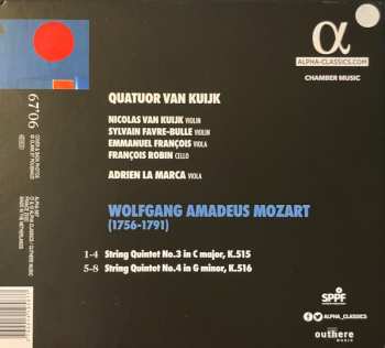 CD Wolfgang Amadeus Mozart: String Quintets K. 515 & 516 433669