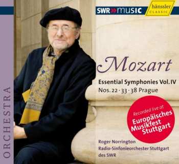 CD Wolfgang Amadeus Mozart: Essential Symphonies Vol. IV: Nos. 22 • 33 • 38 403380