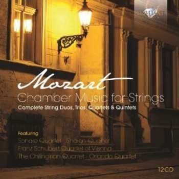 12CD Wolfgang Amadeus Mozart: Chamber Music For Strings (Complete String Duos, Trios, Quartets & Quintets) 620352