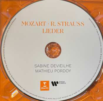 CD Wolfgang Amadeus Mozart: Lieder DIGI 560406