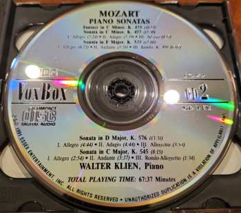 2CD Wolfgang Amadeus Mozart: Piano Sonatas, Vol. II 654463