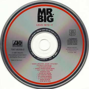 CD Mr. Big: Lean Into It 649130