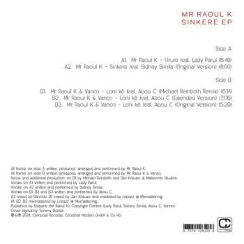 LP Mr Raoul K: Sinkere EP 642234