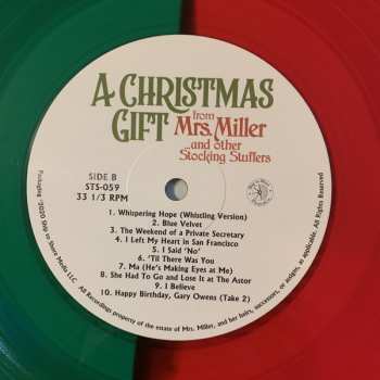 LP Mrs. Elva Miller: A Christmas Gift... and Other Stocking Stuffers CLR 129598