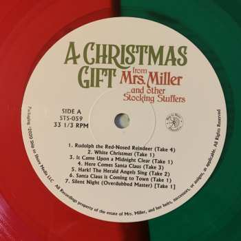 LP Mrs. Elva Miller: A Christmas Gift... and Other Stocking Stuffers CLR 129598