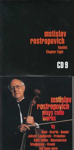 9CD/Box Set Mstislav Rostropovich: Plays Cello Works 624596