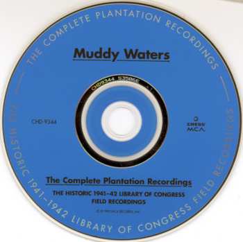 CD Muddy Waters: The Complete Plantation Recordings (The Historic 1941-42 Library Of Congress Field Recordings) 594620