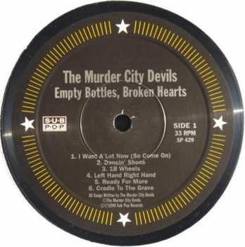 LP Murder City Devils: Empty Bottles Broken Hearts 64609