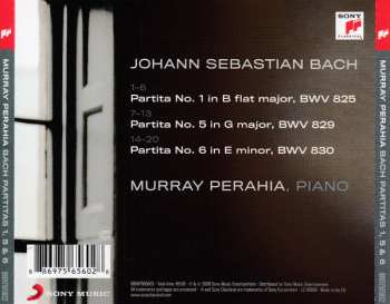 CD Johann Sebastian Bach: Partitas 1, 5 & 6 306354