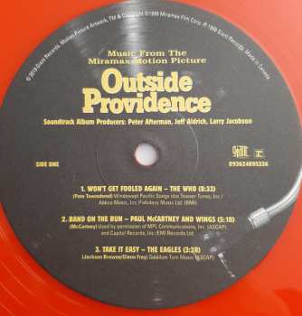 2LP Various: Music From The Miramax Motion Picture Outside Providence CLR 27149