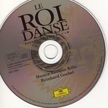 CD Musica Antiqua Köln: Le Roi Danse (Original Motion Picture Soundtrack) 45071