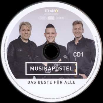 3CD Musikapostel: Das Beste Für Alle 623484