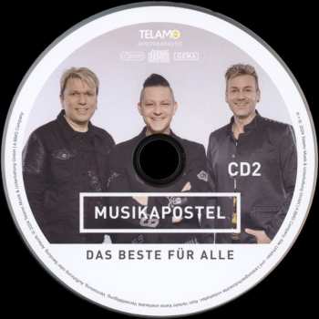 3CD Musikapostel: Das Beste Für Alle 623484