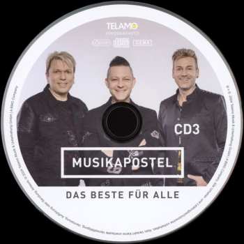 3CD Musikapostel: Das Beste Für Alle 623484