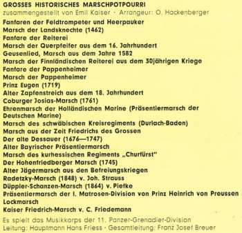 LP Musikkorps Der 11. Panzer-Grenadier-Division: Der Große Zapfenstreich / Großes Historisches Marschpotpourri 572607