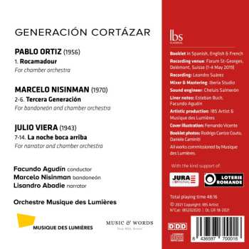 CD Marcelo Nisinman: Generación Cortázar 556010