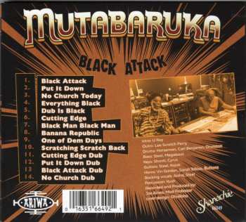 CD Mutabaruka: Black Attack 586729