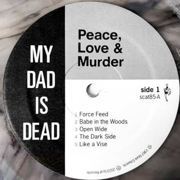 LP My Dad Is Dead: Peace, Love & Murder CLR 498024