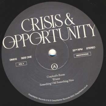 LP Myele Manzanza: Crisis & Opportunity (Vol​.​4) (Meditations ) 562986