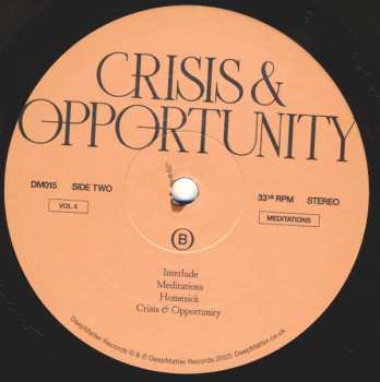 LP Myele Manzanza: Crisis & Opportunity (Vol​.​4) (Meditations ) 562986