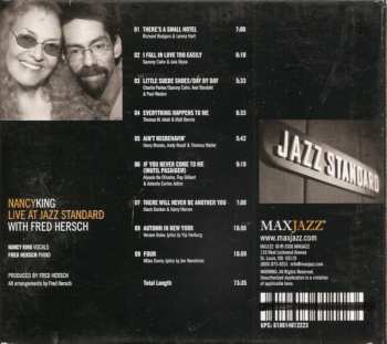 CD Nancy King: Live At Jazz Standard 120265