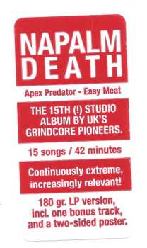 LP Napalm Death: Apex Predator - Easy Meat 634959