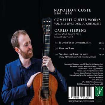 CD Carlo Fierens: Complete Guitar Works, Vol. 3: Le Livre D’Or Du Guitariste 573822