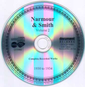 CD Narmour & Smith: Volume 2: Complete Recorded Works (1930-1934) 573994