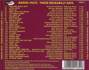 CD Narvel Felts: Those Rockabilly Days 127675