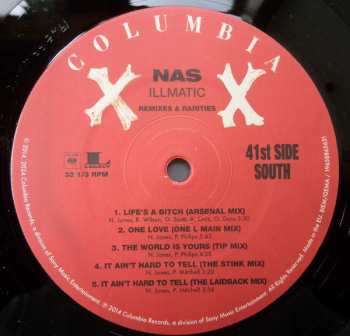 LP Nas: Illmatic Remixes & Rarities LTD 623055