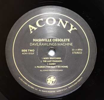 LP Dave Rawlings Machine: Nashville Obsolete 24709