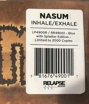 LP Nasum: Inhale / Exhale CLR | LTD 590992