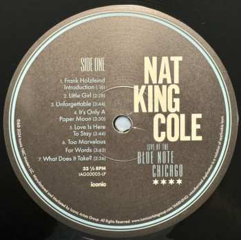 2LP Nat King Cole: Live At The Blue Note Chicago 592958