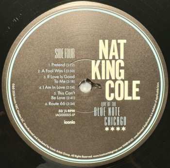 2LP Nat King Cole: Live At The Blue Note Chicago 592958