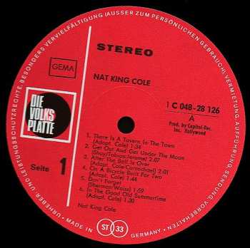 LP Nat King Cole: Nat King Cole 589142